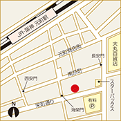 神戸店の地図